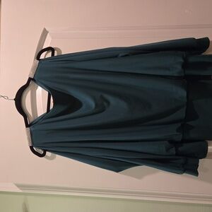 Green dress top size 2X